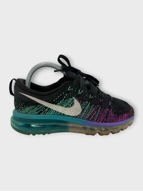 Nike Flyknit Air Max Purple Venom Women’s Size 8 Fair Condition Nice!